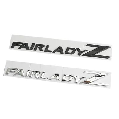 3D Nápisy Fairlady Z Logo Zadní Víko Kufru Znak Odznak Pro Nissan Nismo 350Z 370Z Z33 GTR Boční Blatník Samolepky na Auto