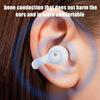 Stereo Sound Wired Headphones Type C&3.5mm Bone Conduction Earclip  Sports Earbuds