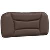 LED Bed Frame without Mattress  Hvar  Brown 80x200 cm