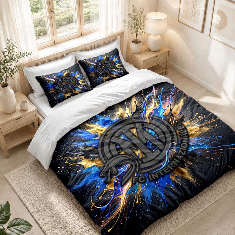 Bedding Set 1 Duvet Cover 2 Pillowcases Borussia Dortmund Print Bedroom Home Decoration