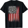 Lustiges QR Trump Tanz Tanz Code T-Shirt, Unisex Tee