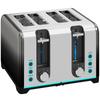 4-Slice Toaster with 7 Browning Levels, Reheat, Defrost and Cancel Function