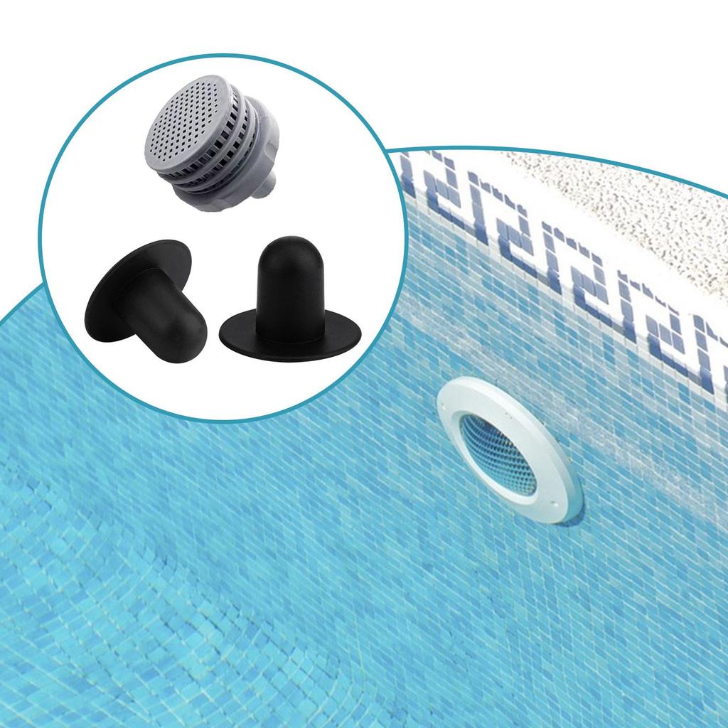 Swimming Pool Pump Strainer Hole Plug Replacement for Intex Pools Ground Swimming Plug Wall Plug Stopper