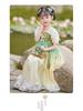 Girls' Summer Hanfu Ruqun Dress: New Chinese Style Princess Performance Costume