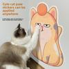 Cat Scratcher Pad: A Scratch-Resistant, Lint-Free Wall Decal for Cats Protect Walls and Surfaces with This Adhesive Cat Scratching Board
