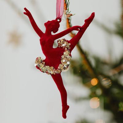 Christmas Tree Ballet Girl Ornament Xmas Ornament, Decorative, Party Favor, Decor for