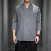 Cardigan Kimono da Uomo Moda Tradizionale Abbigliamento Samurai Giapponese Streetwear Yukata Camicia da Uomo Haori Cappotto Kimono da Uomo