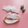 2025 Spring Summer New Korean Baby Lace Bow Headband, Princess Style Sweet Hair Accessory, Soft Skin-Friendly, Versatile