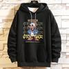 Plus Size Hoodie: Spring/Autumn Loose Fit Pullover for Men (Up to 400 Jin)