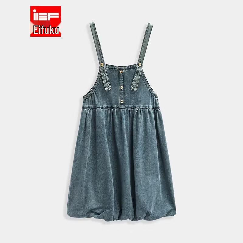 IEF Denim Overall Dress M