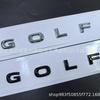Volkswagen 8e Generatie Golf Achterklep Zwarte Letterstickers - Gemodificeerd Auto Logo