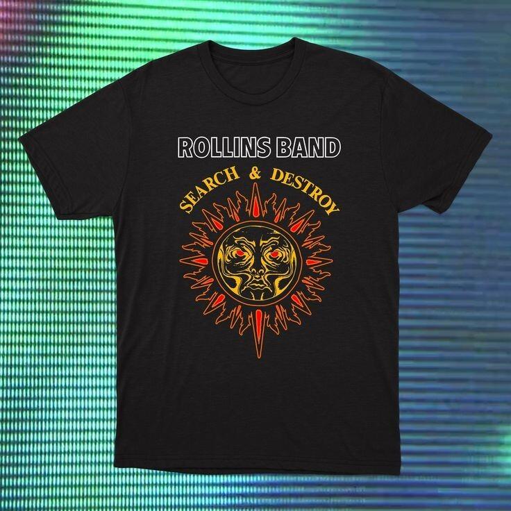 Vintage Rollins Band Progressive T-Shirt Short Sleeve Full size BL216 Unisex T-Shirt XXL