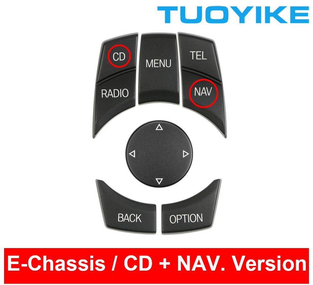 AAAQT1 Car Interior Console CIC i-Drive Multimedia Control Button For BMW 1 3 5-Series X1 E84 X5 X6 E70 E71 E81 E82 E90 E91 E92 E60 E61