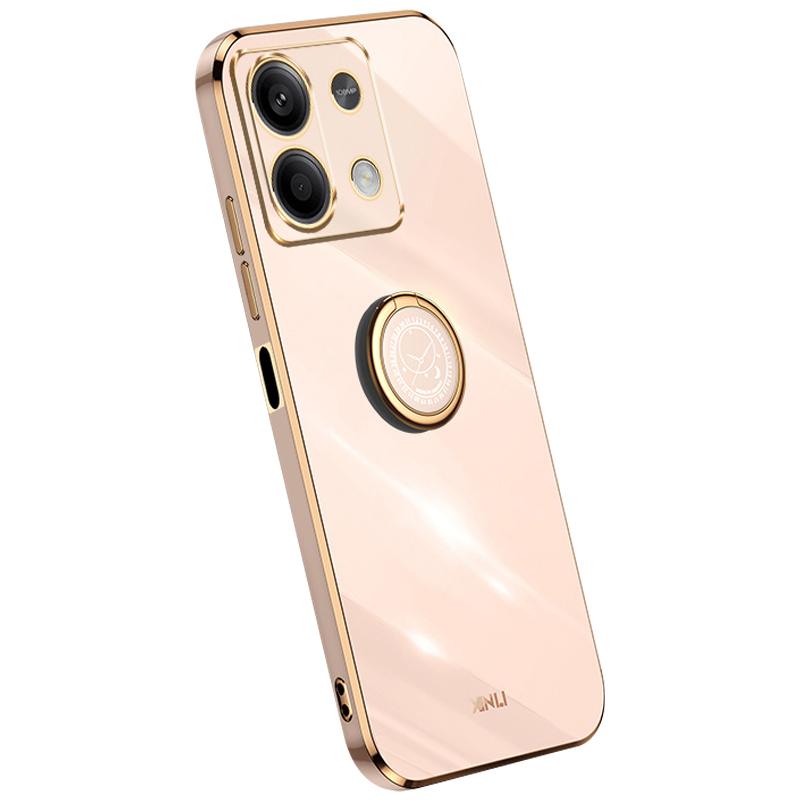 XINLI For Xiaomi Redmi Note 13 5G TPU Case Kickstand Electroplated Phone Cover Protector