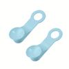 2PCS Toilet Seat Cover Lifter Lid Bowl Seat Lift Handle Bathroom Soft Toilet Holder