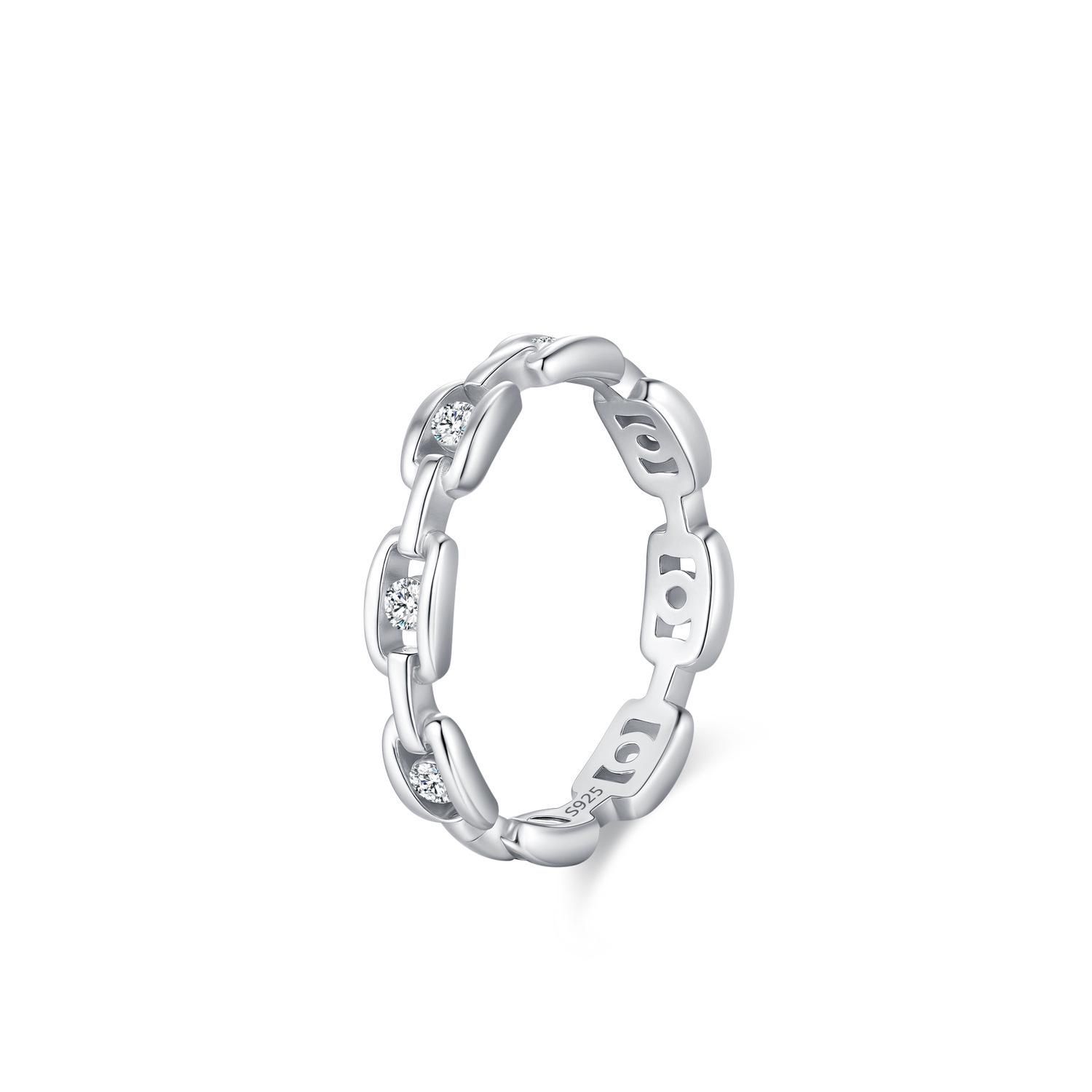 

Tide S925 Sterling Silver Diamond Ear Hoops - Women s Punk Cold Style Fashion Earrings