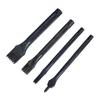 4 Pcs Quality Leather Craft Tools Hole Punches Stitching Punch Tool Set 1+2+4+6 Prong Leather Tools Set
