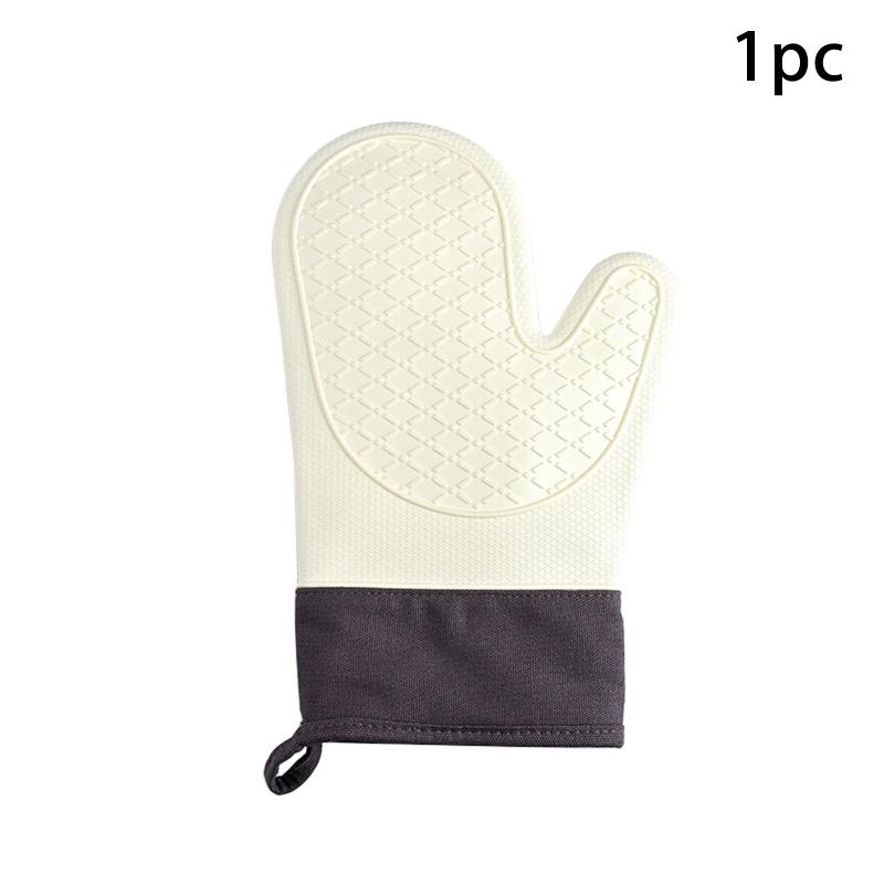

Silicone Heat-Insulating Gloves, Non-Slip, High-Temperature Resistant, Heat-Resistant Gloves, Kitchen Baking Gloves B