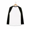 Fashion Printed Patchwork Long Sleeve Casual Crew Neck Pullover T Shirt