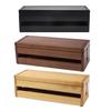 Cable Management Box, 14.8x5.6x4.8 inch, Wooden Case, Cord Organizer for Desk TV