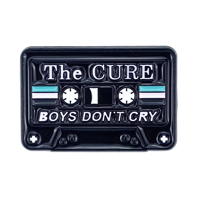 

Geometric Enamel Brooch: Radio Theme Pin Badge