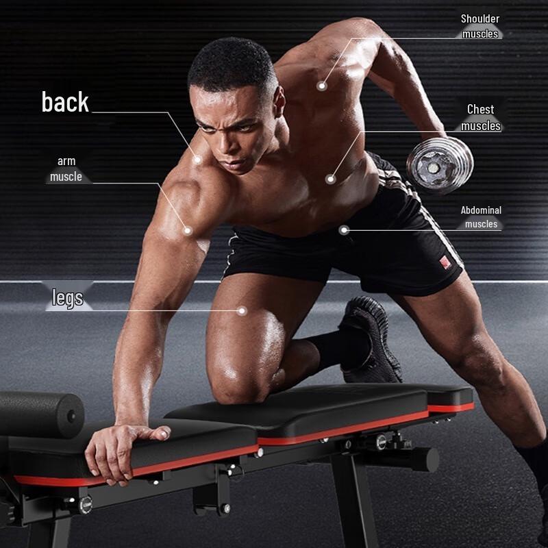 Multi-functional Folding Dumbbell Bench