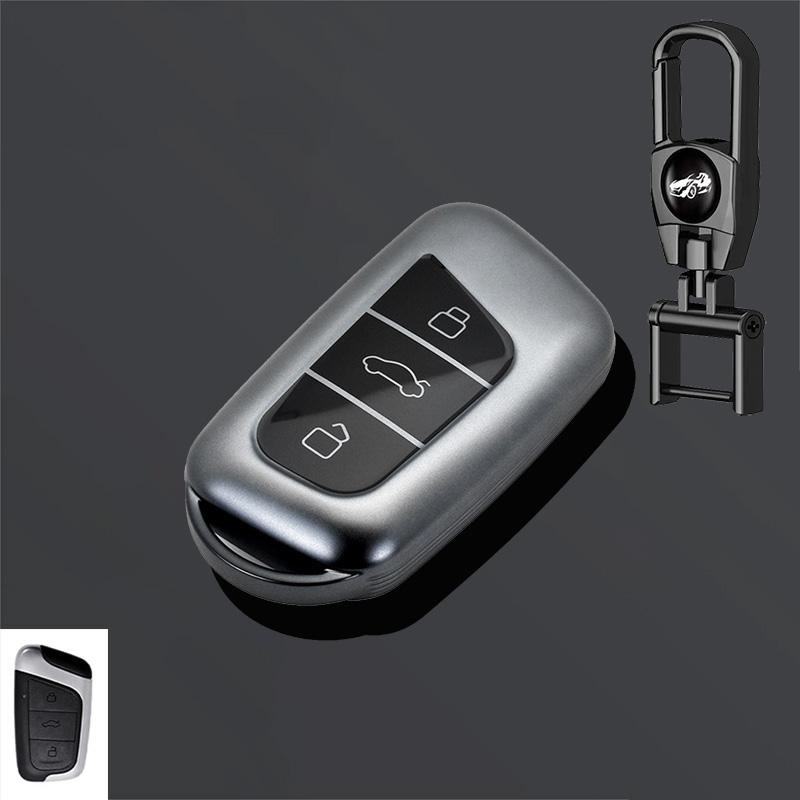 New Tpu Car Key Case Cover For Chery Jetour X70 X90 X95 Plus Remote Shell Holder Auto Keychain Protector Accessories