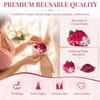2pcs Rose Red Wrist Corsage Diamond Rose Bridal Wrist Flower Beautiful Wedding Corsage  For Wedding