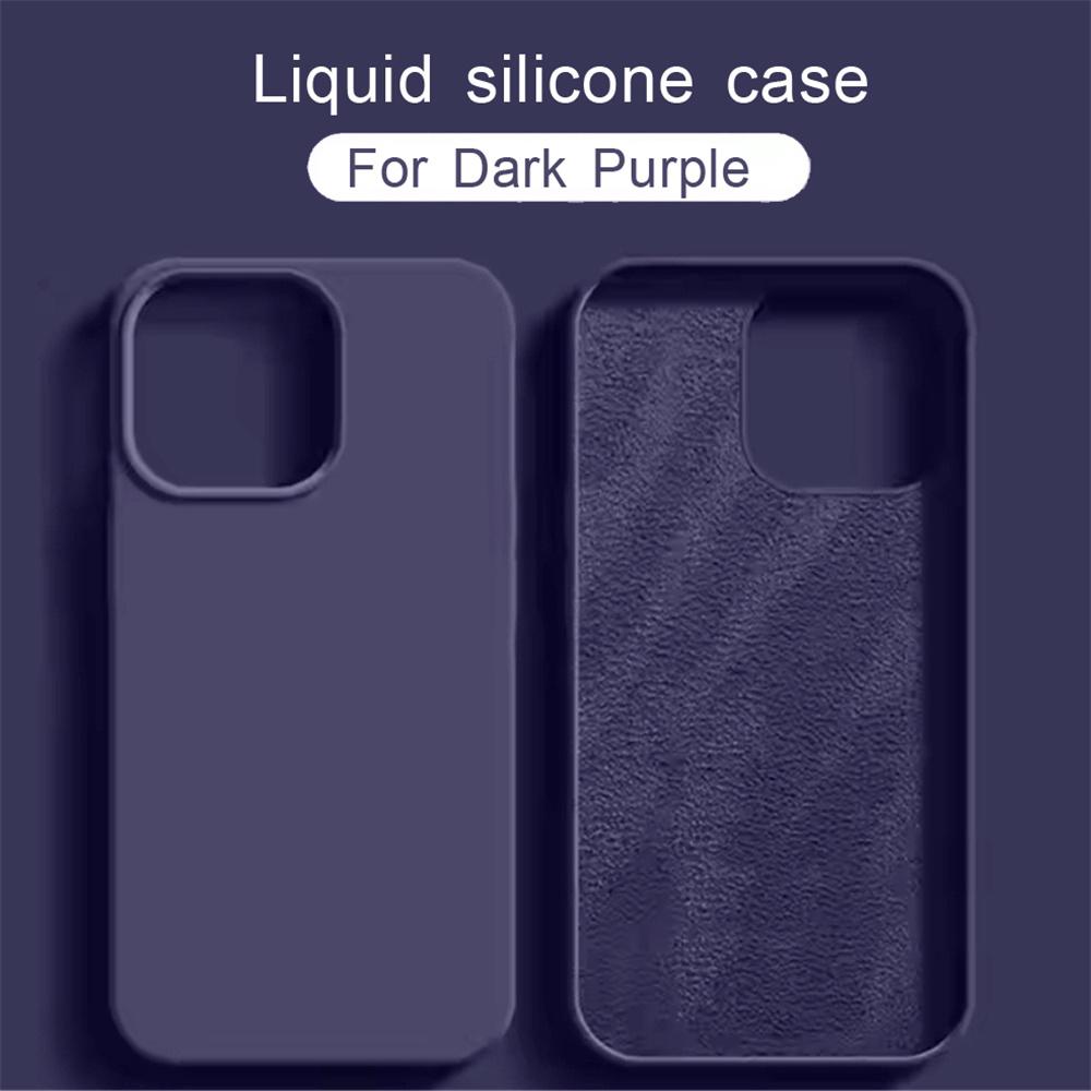 Soft Liquid Silicone Cases For Apple For Iphone 16 11 12 13 14 15 Pro Max 14 15 16 PlusShockproof Bumper Cover Phone Accessories