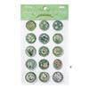 Multicolor Seal Stamp 3D Stickers Drip Glue 3D Effect Wax Seal Stickers Scrapbooking Decals DIY Accessories