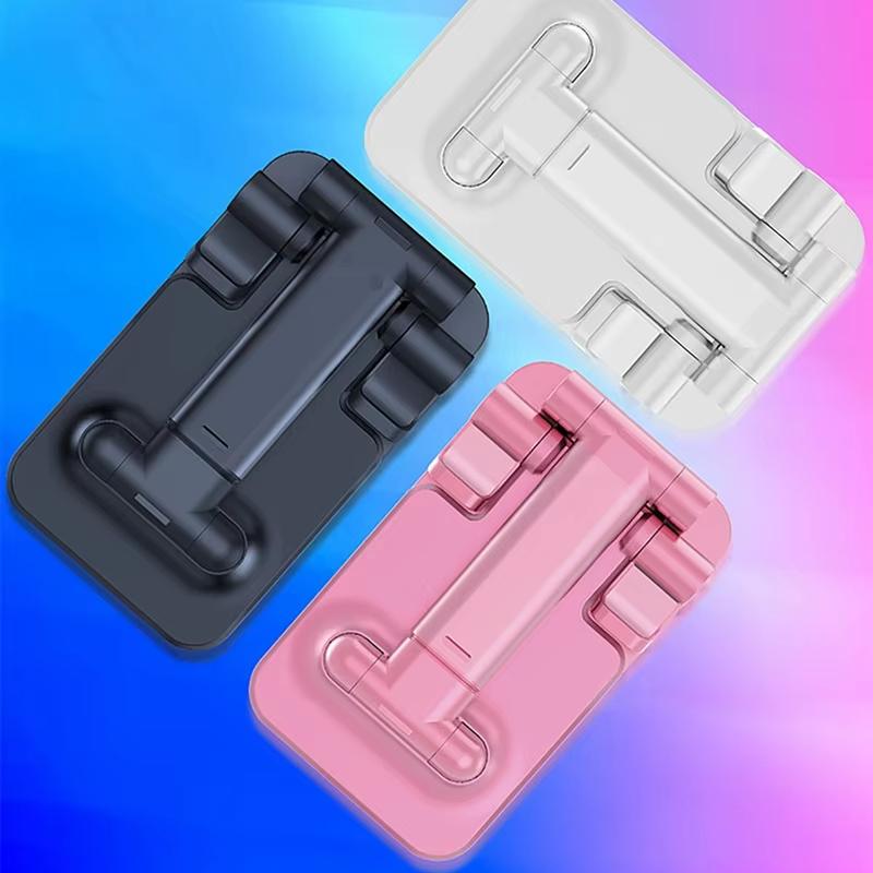 Ready Stock Foldable Mobile Phone Stand Compact & Adjustable Holder for Smartphones Portable Foldable Phone Stand