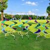 Rotating Sequins Rotating Laser Wind Rainbow Spiral Wind Spinner Windmill Decor  Garden Decor