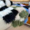 170cm Modern Scarf for Women Lady Girls Fashionable Striped Pattern Neckerchief Long Muffler Decor Offering Easy Pairing