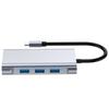 7 In 1 USB Type C Adapter Hub Dock with 3 USB 3.0 Ports HDMI VGA Gigabit Ethernet and PD Charging for Macbook Pro , IPad Pro Etc