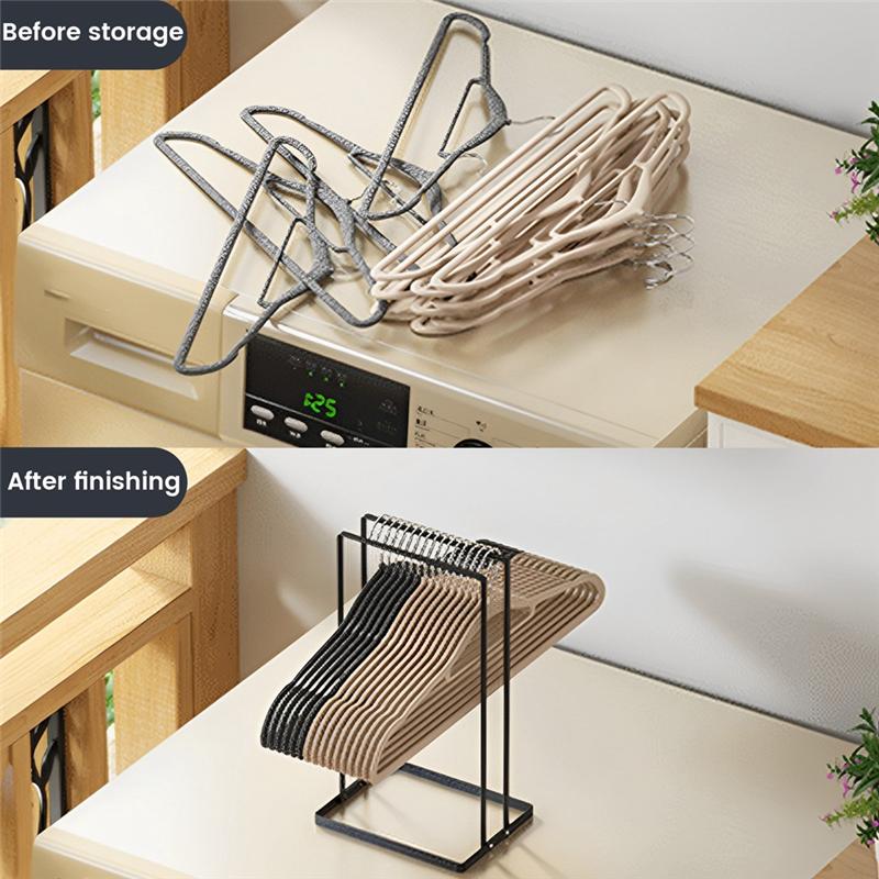 A20F-Metal Storage Rack Japanese Style Simple Detachable Hanger Storage Rack Hanger Storage Rack
