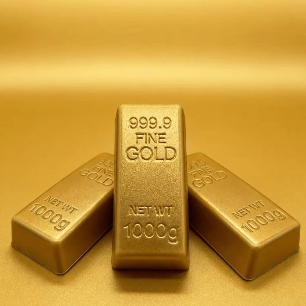 Slow Rising Gold Bar Pinch Hand Relax Kneading Toy Sensory Toy Simulated Gold Bar Squishy Toy Kids