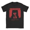 Obsession Film Horreur Vintage T-shirt Pour Unisexe Unisexe 100% Coton T-shirts Loisirs Col Rond T-shirt Manches Courtes Vêtements