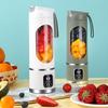 Portable Juicer Cup Rechargeable Mini Blender for Shakes And Smoothies Juice Mixing 450ML Electric Mixer for Ice Crushing Food