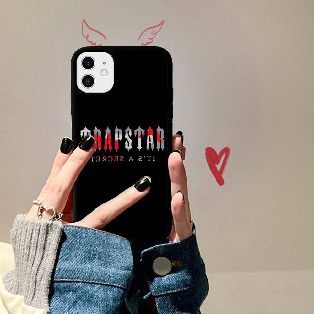 T-Trapstars For IPhone 17 16 Pro Max Air 15 14 13 12 Mini Plus 11 Hard PC+TPU Phone Back Cover