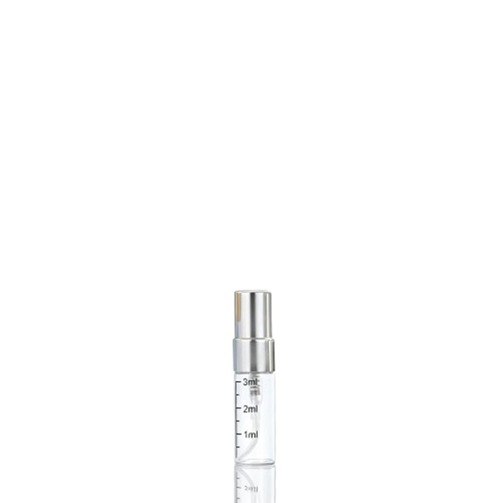 10pz 2ml 3ml 5ml 10ml Flacone in Vetro Graduato per Profumo Vuoto Trasparente Flaconi Spray Cosmetici Atomizzatore da Viaggio Ricaricabile Flaconcini Campione