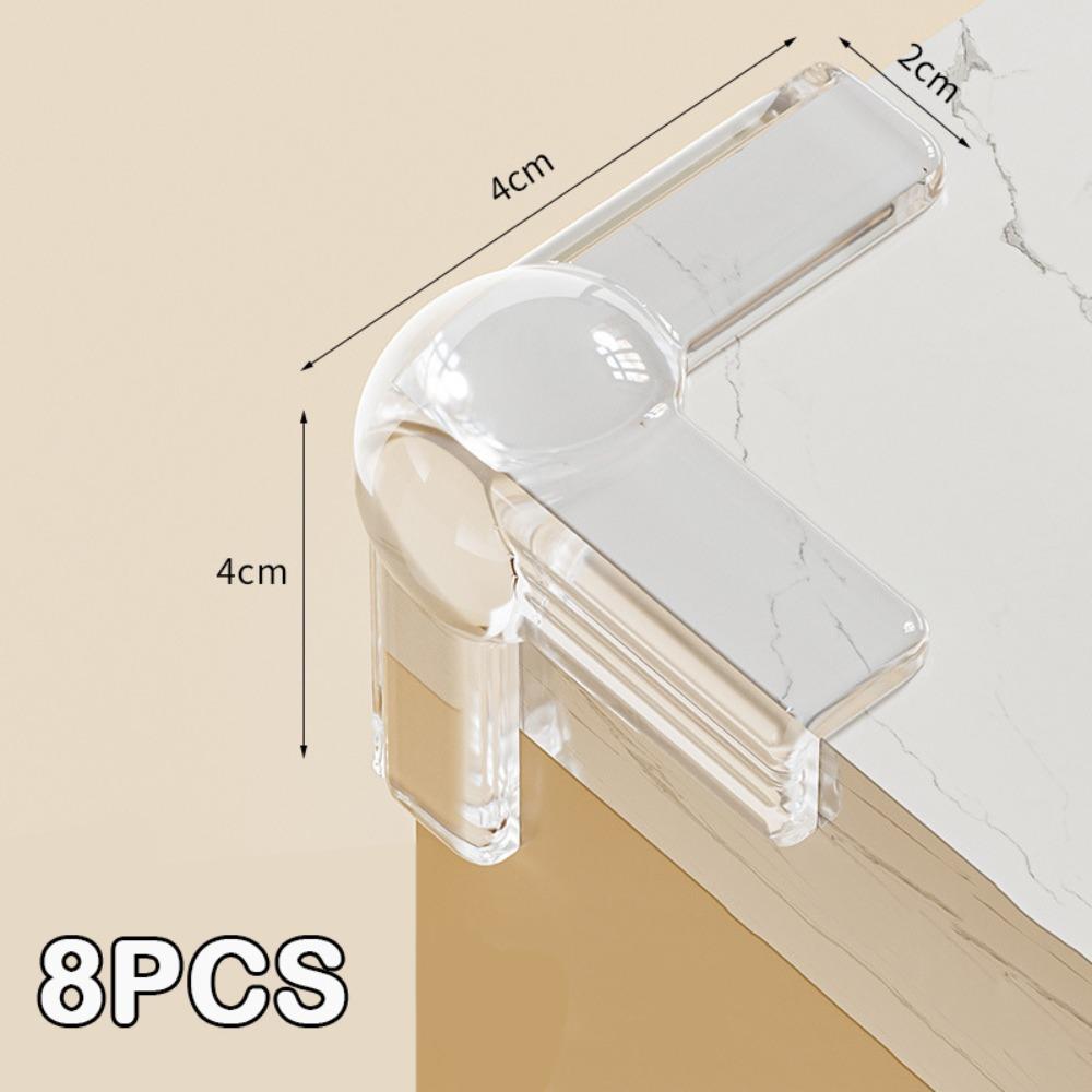 4/8Pcs Anticollision Furniture Corner Bumper Guards Babyproofing Corner Protectors  Home Furniture