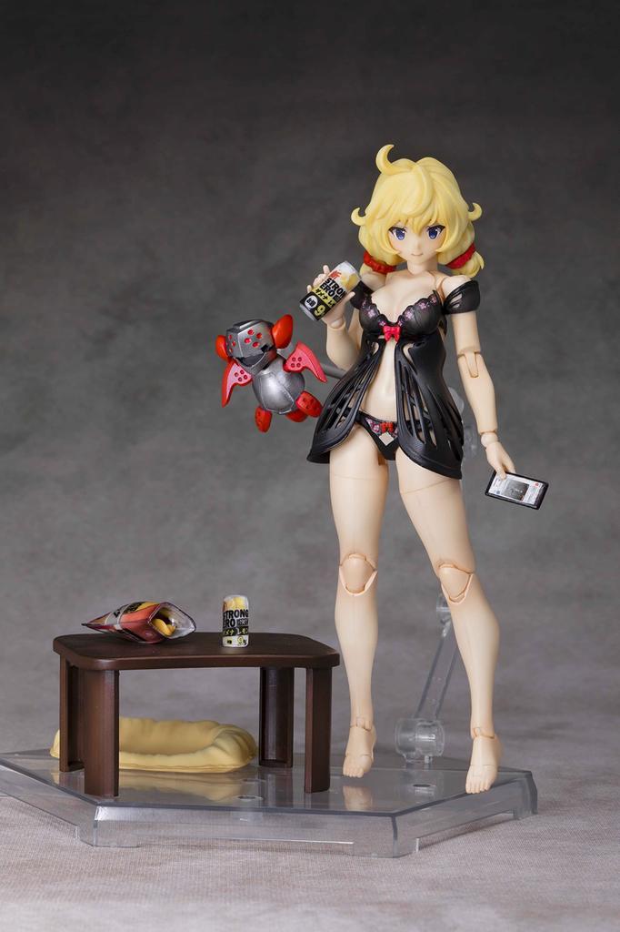 Alphamax DarkAdvent Sophia Relax 160mm unassembled plastic model ver. Approx. tall, non-scale, unpainted, kit.