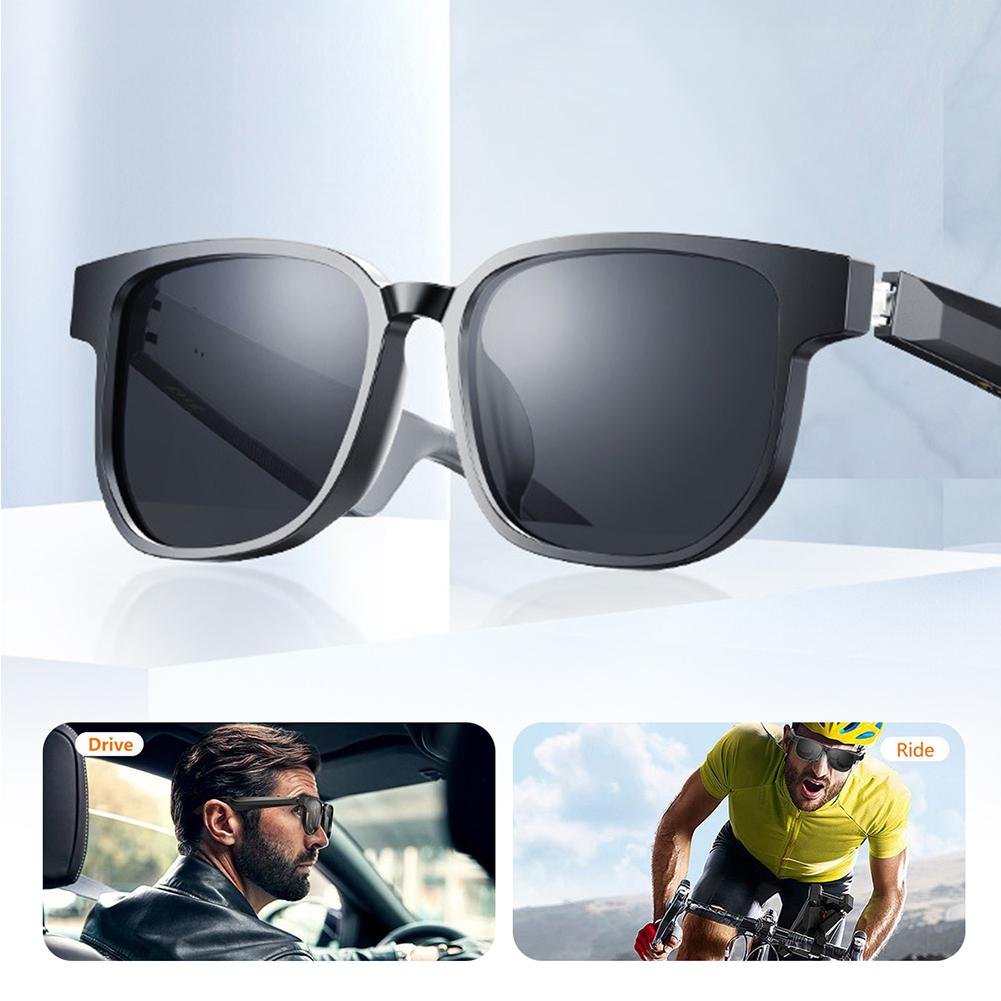 KI Smart Bluetooth Audiobrille Outdoor-Sport Anruf Navigation Ultraviolett-Schutz Sonnenbrille