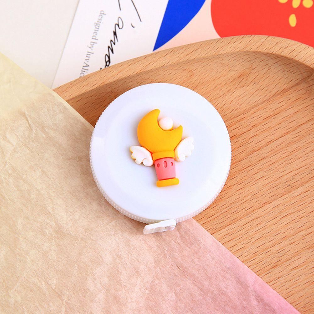Portable Cartoon 150cm/60” Tape Measures Retractable Ruler Measurements Roll Mini Tapes Sewing Ruler Measure Tools Accessories