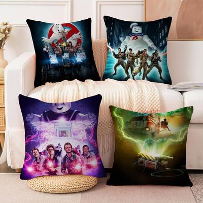 Movie G-Ghostbusters Cushion Cover Pillowcase Upholstery Sofa Throw Pillow Home Decor Pillowcas