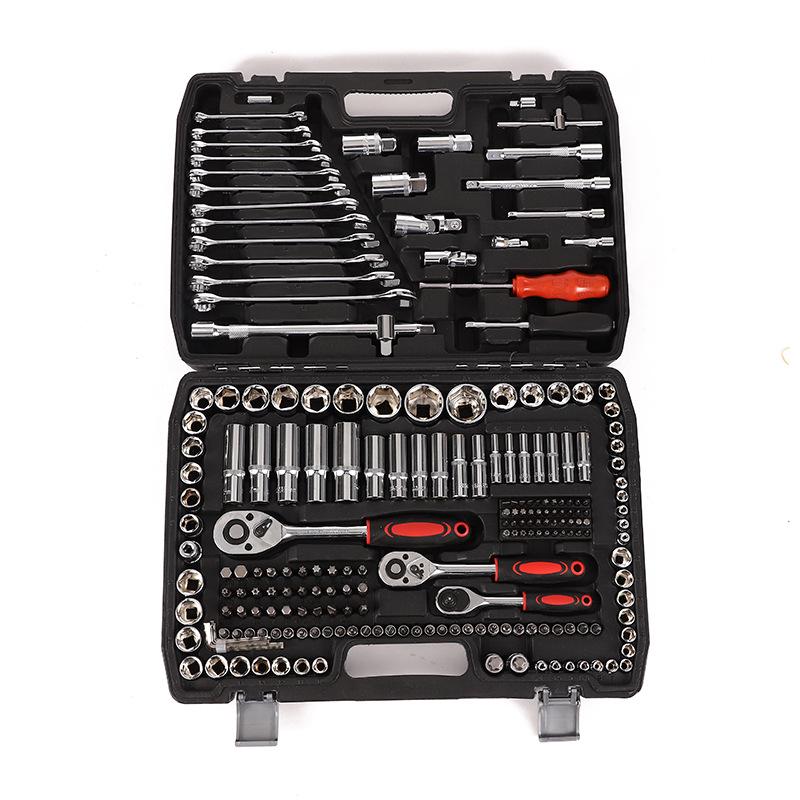 216-Piece Multifunctional Automotive Socket & Ratchet Wrench Set