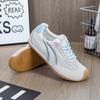 2025 Spring and Summer New Leather Soft-soled German Training Shoes Women's Casual Flat-bottomed Versatile Sports Student Women's Shoes Trendy Cool