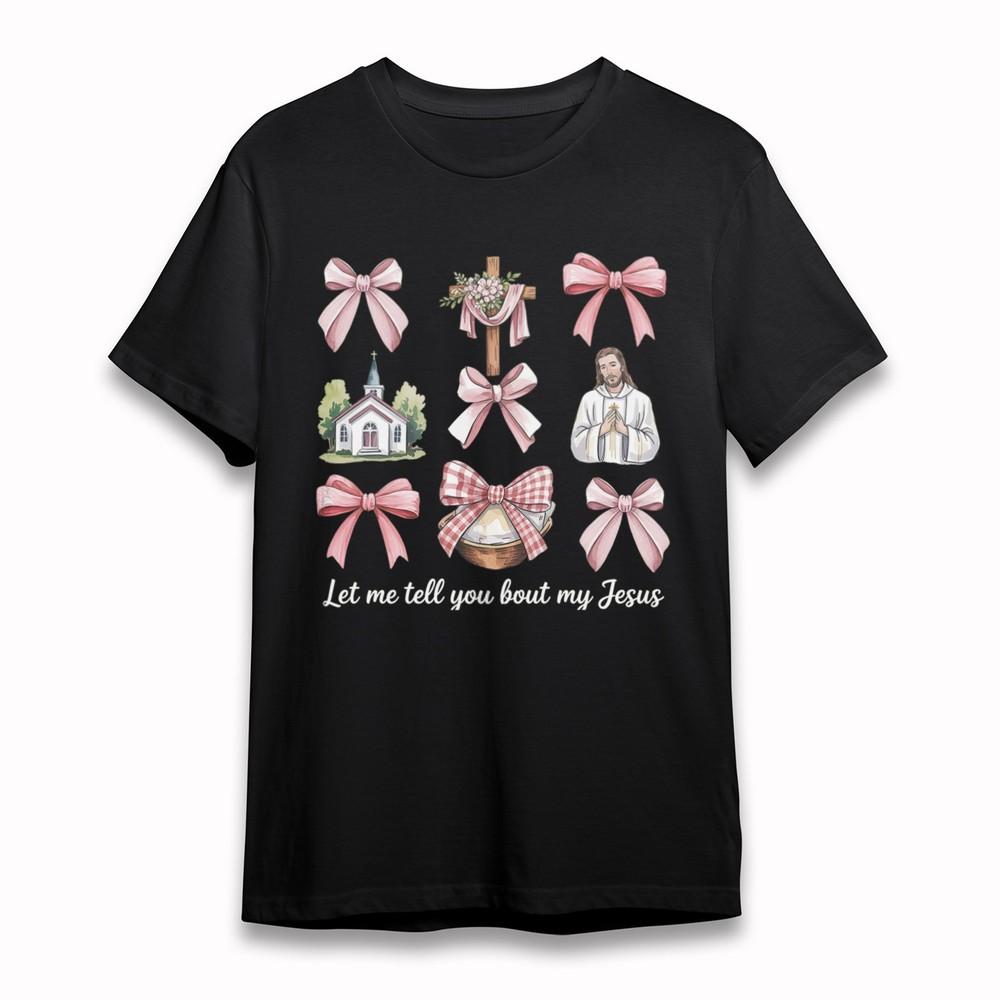 

Women s Plus Size Classic T-Shirt Floral Bow and Building Silhouette Design Tee M