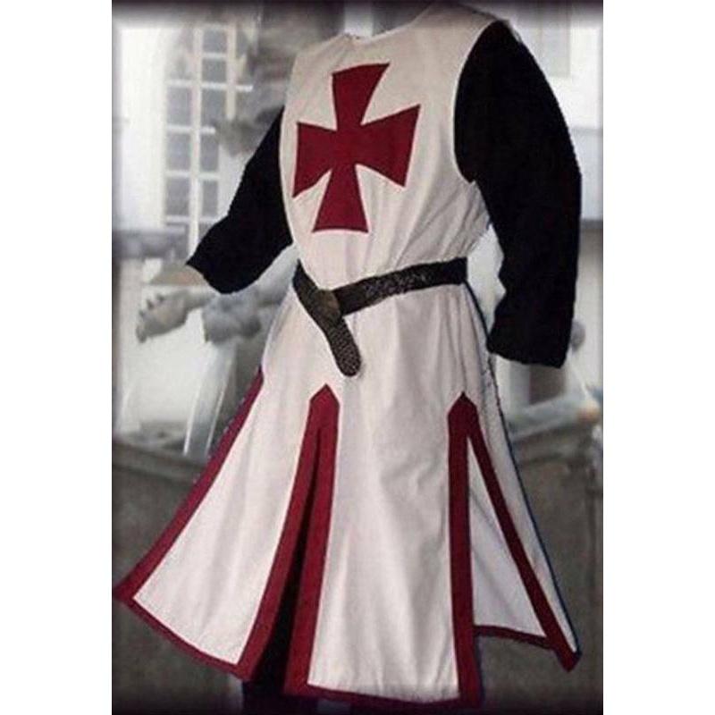 Deluxe Polyester Medieval Knight Long Sleeve Outfit Cosplay Costume