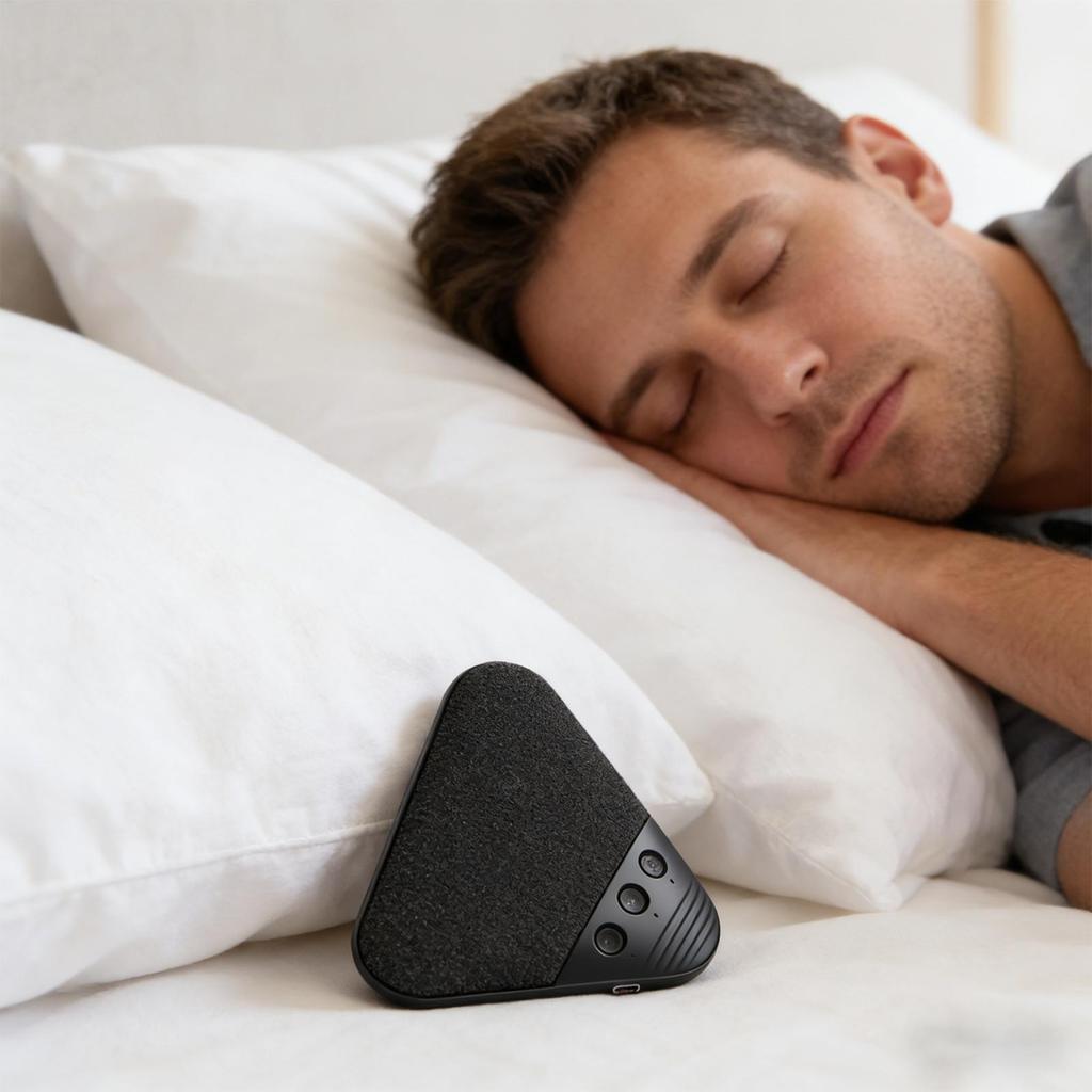 Kids Adults Sleeping Pillow Speaker White Noise Nighttime Aid Device Under Pillow Speaker For Women Men Children Friend